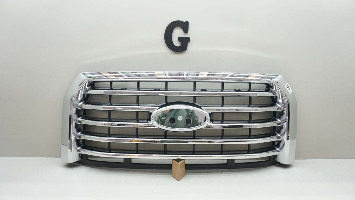 2015-2017 FORD F-150 FRONT CHROME RADIATOR GRILLE CAPA AFTERMARKET