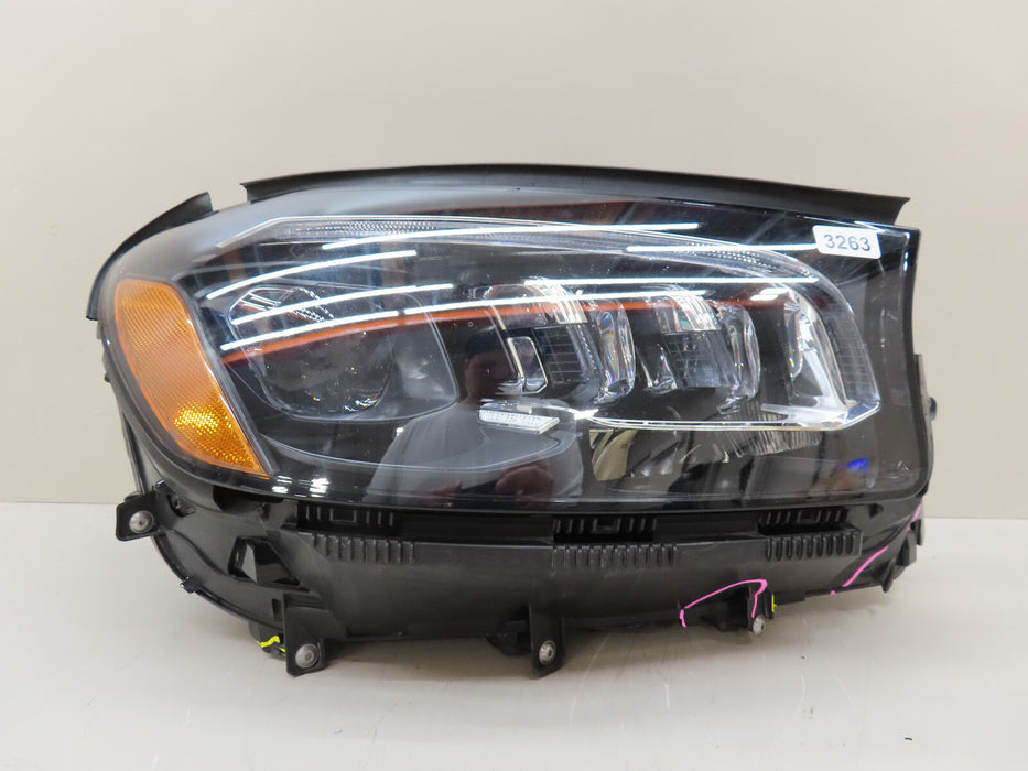 2020-2023 MERCEDES-BENZ GLS CLASS FRONT RIGHT PASSENGER HEADLIGHT LED OEM