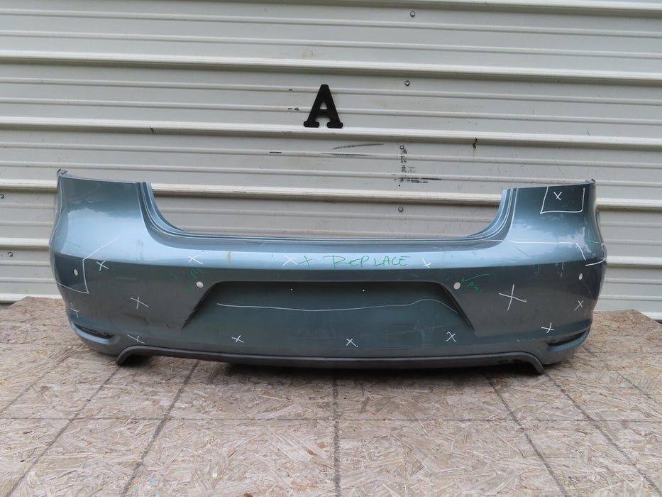 2012-2016 VOLKSWAGEN EOS REAR BUMPER COVER W/ LOWER SPOILER PANEL OEM 1Q0807568