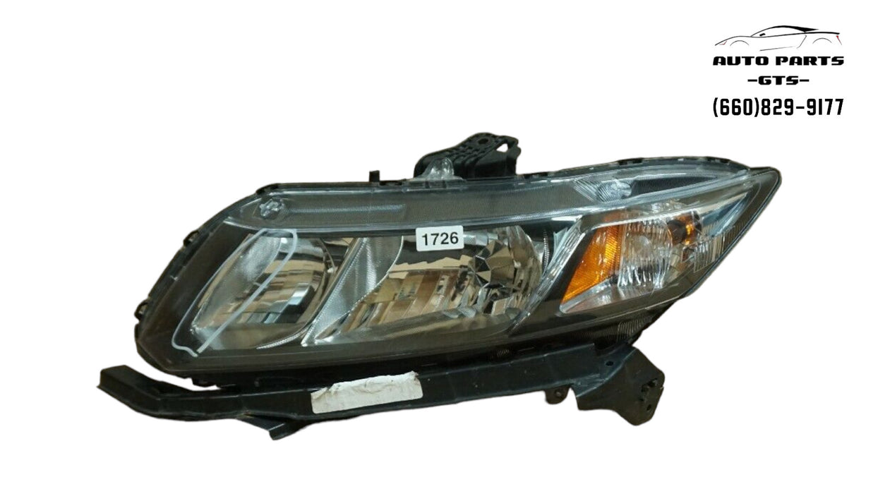 2013-2015 HONDA CIVIC SEDAN FRONT LEFT DRIVER SIDE HEADLIGHT HEADLAMP OEM