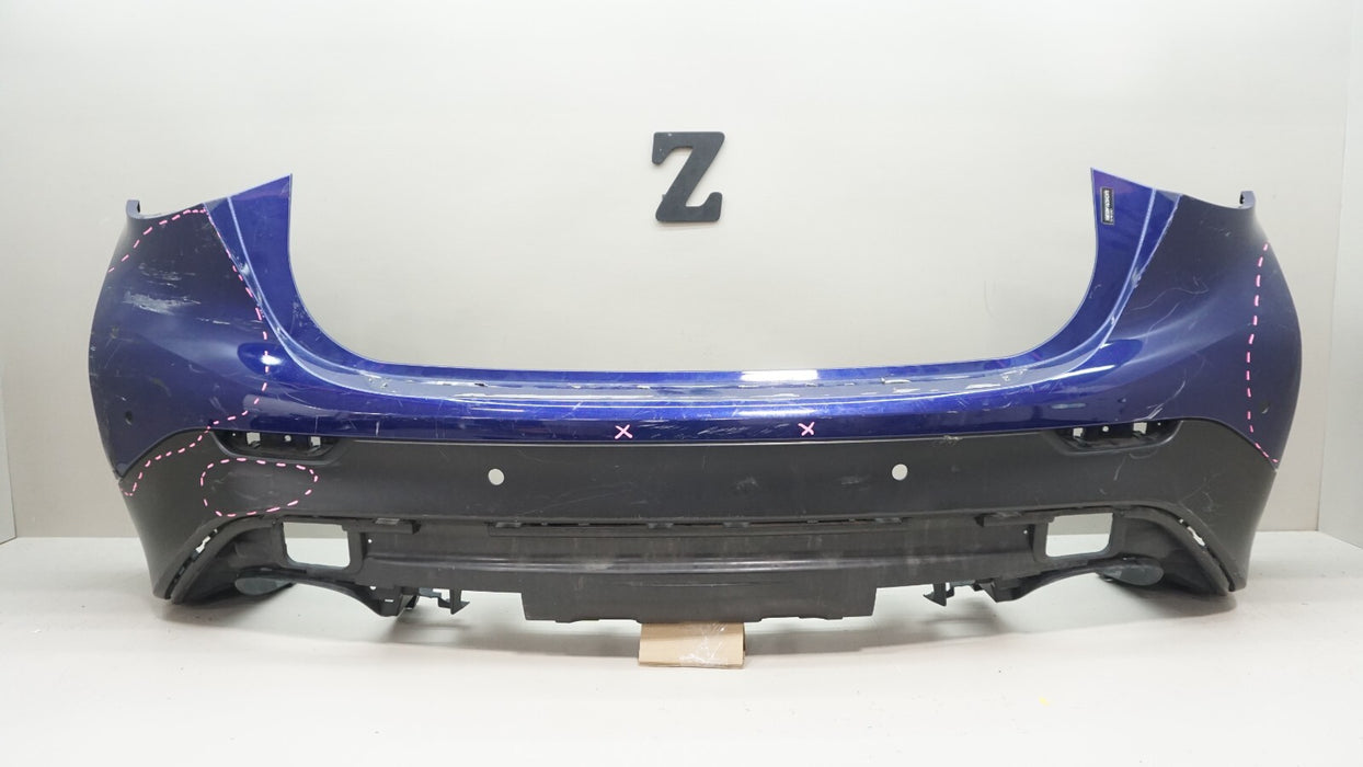 2017-2019 INFINITI QX30 REAR BUMPER COVER PANEL OEM 85022-5DJ0H