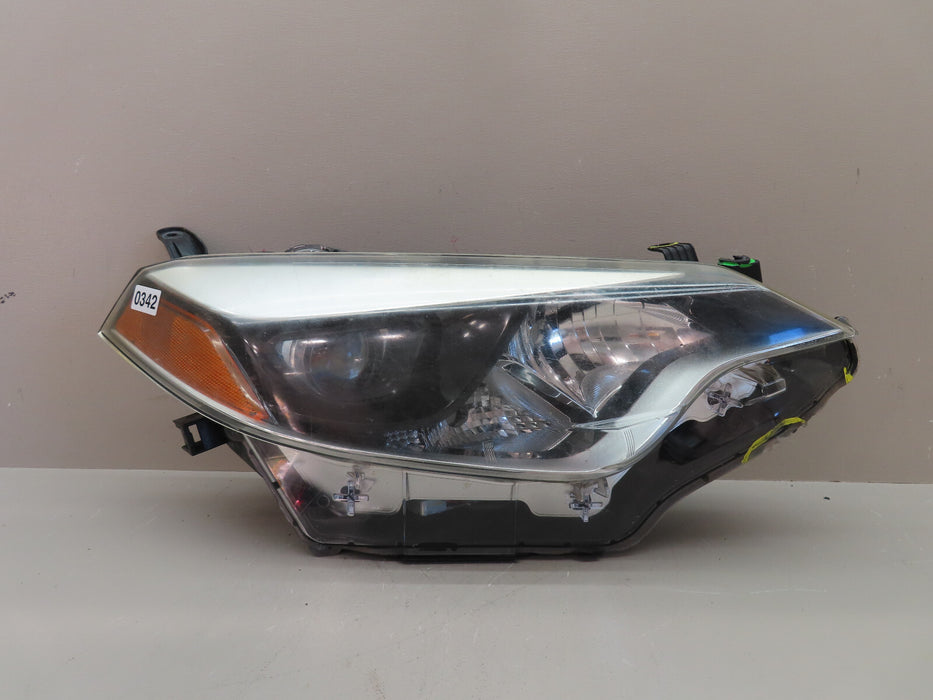 2014 2015 2016 TOYOTA COROLLA FRONT RIGHT PASSENGER HEADLIGHT LED OEM