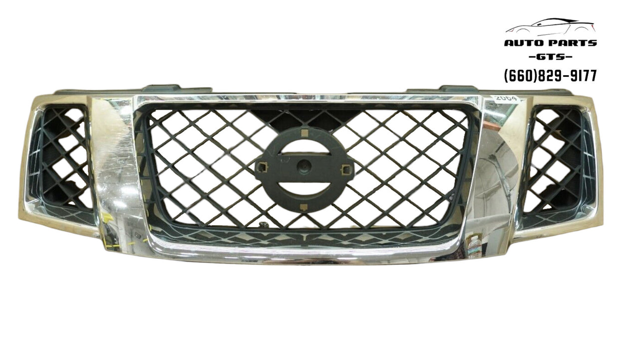 2008-2012 NISSAN PATHFINDER FRONT BUMPER CENTER GRILL GRILLE OEM 62310ZS00A