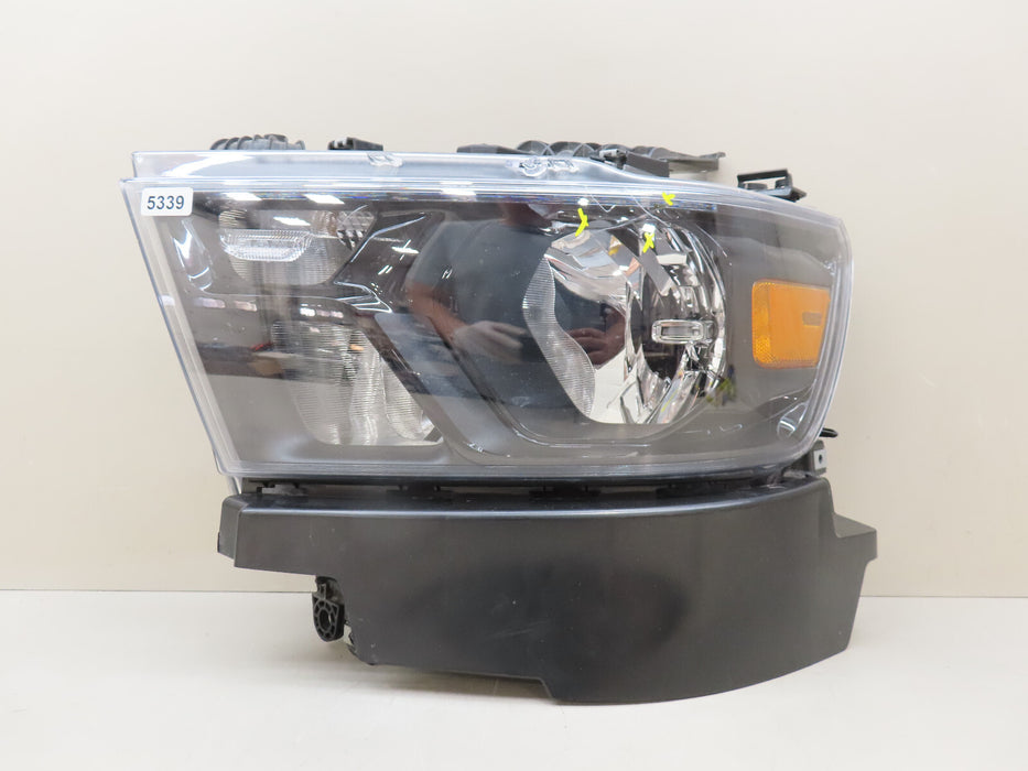 2019-2023 DODGE RAM 1500 FRONT LEFT DRIVER SIDE HALOGEN HEADLIGHT LAMP OEM