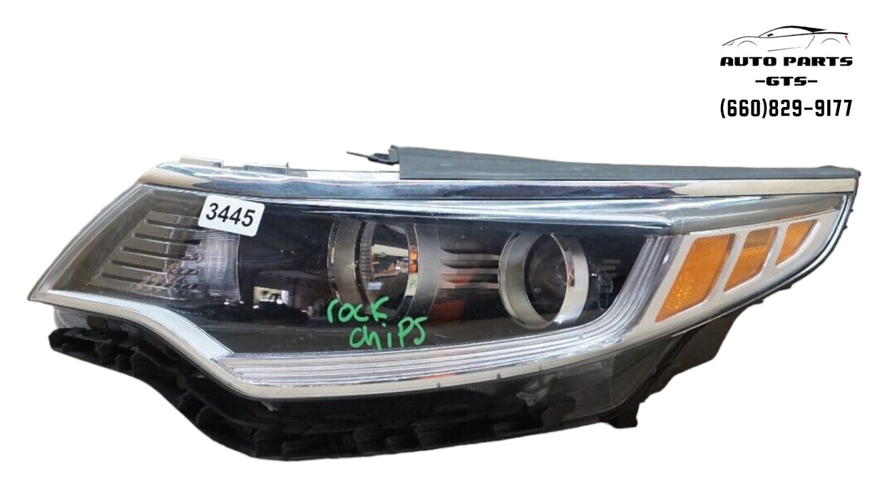 2016-2018 KIA OPTIMA FRONT LH LEFT DRIVER SIDE HALOGEN W/LED HEADLIGHT OEM
