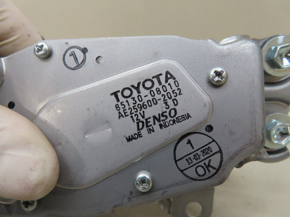 2016 2017 2018 2019 2020 TOYOTA SIENNA REAR WINDOW MOTOR OEM 85130-08010