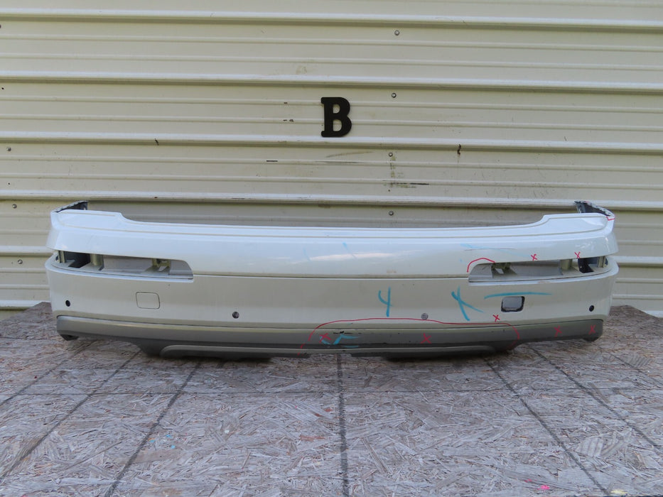 2017-2019 AUDI Q7 SUV REAR BUMPER COVER W/ LOWER VALANCE PANEL OEM 4M0807511