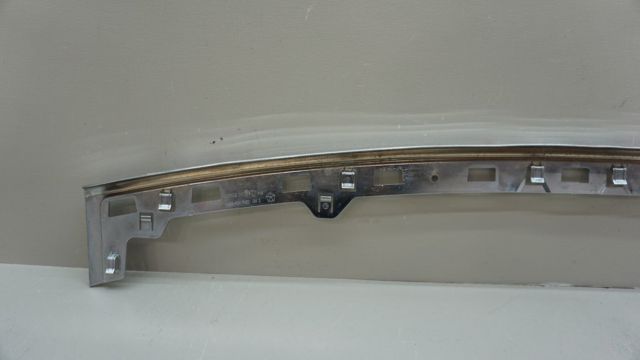 2015-2022 JEEP GRAND CHEROKEE REAR BUMPER TRIM CHROME MOLDING 6CG06SZ7AB OEM