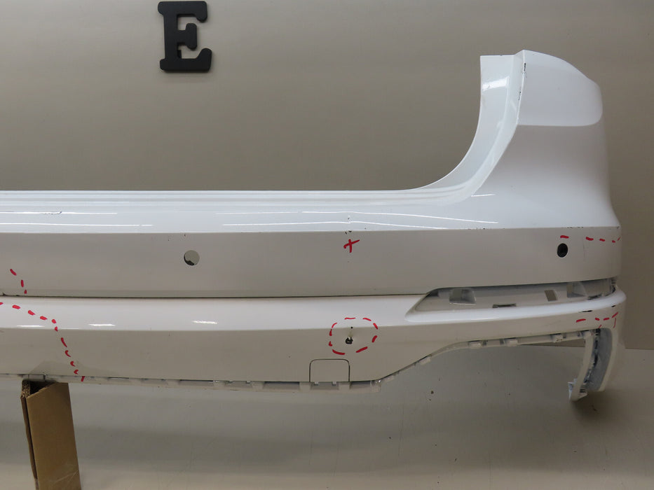 2019-2022 AUDI Q3 S-LINE REAR UPPER/MIDDLE BUMPER COVER OEM