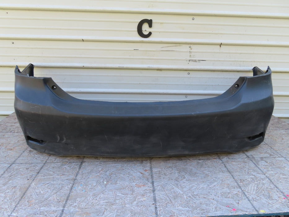 2011-2013 TOYOTA COROLLA S 4DR SEDAN REAR BUMPER COVER PANEL OEM 52159-02630