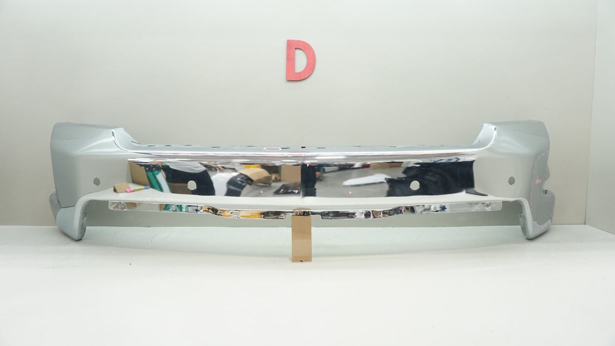 2019-2021 CHEVROLET SILVERADO 1500 FRONT BUMPER COVER OEM CHROME METAL