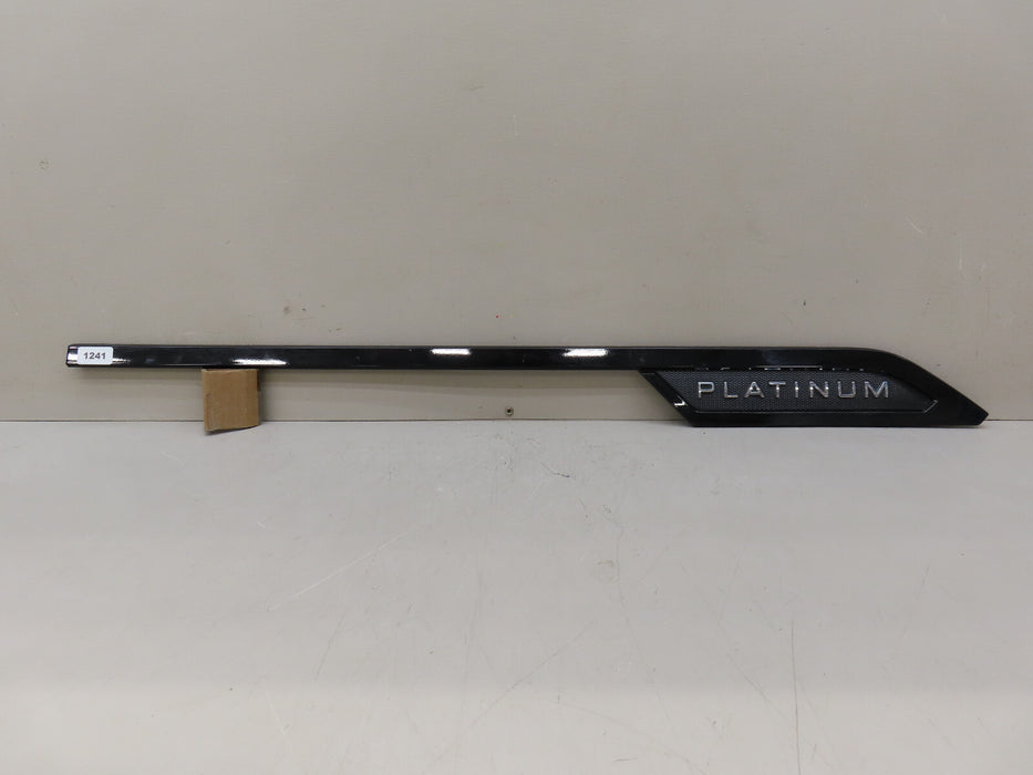 2022-2023 TOYOTA TUNDRA PLATINUM FRONT RIGHT PASSENGER SIDE DOOR MOLDING OEM