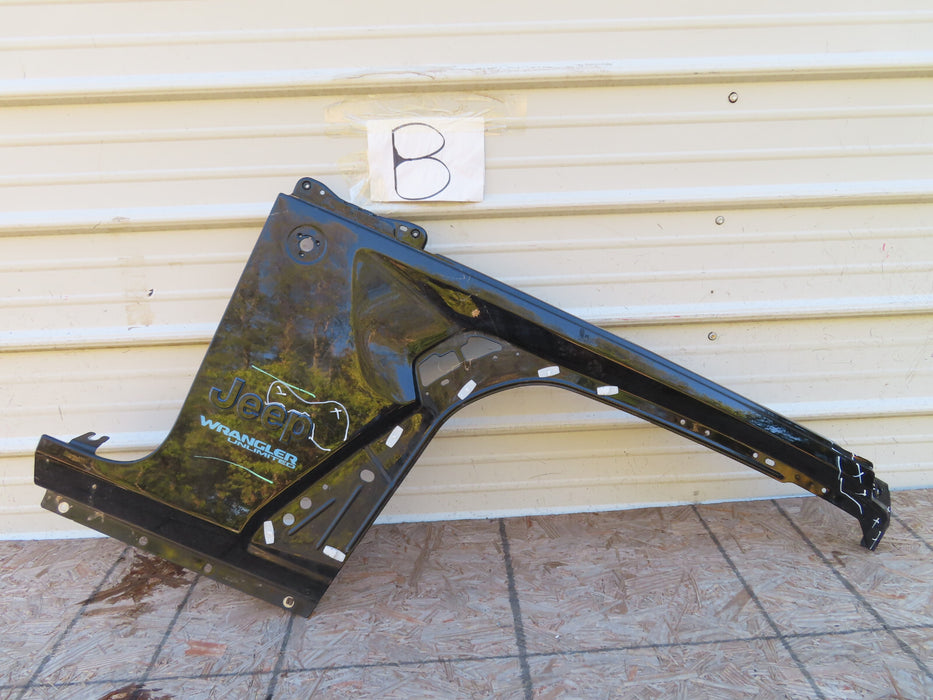 2018 2019 2020 2021 2022 2023 JEEP WRANGLER RIGHT METAL FENDER OEM