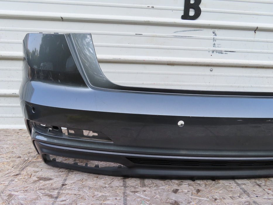 2019-2022 AUDI A6 S-LINE REAR BUMPER COVER W/ LOWER VALANCE PANEL OEM 4K5807511F