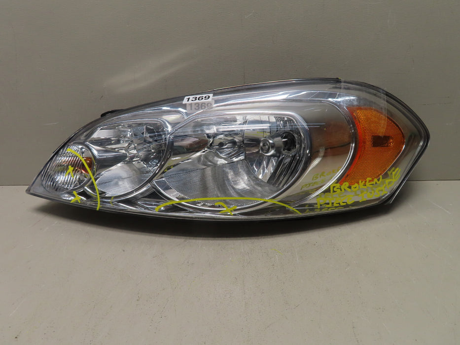2006-2016 CHEVROLET IMPALA/MONTE CARLO DRIVER HEADLIGHT LAMP OEM