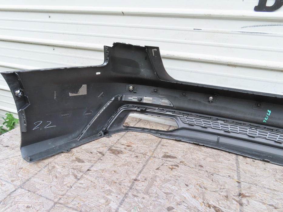 2019-2022 AUDI A6 S-LINE REAR BUMPER COVER W/ LOWER VALANCE PANEL OEM 4K5807511F