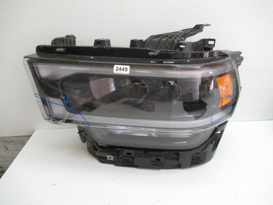 2019-2021 DODGE RAM 2500 3500 FRONT LEFT DRIVER SIDE HEADLIGHT HEADLAMP LED OEM