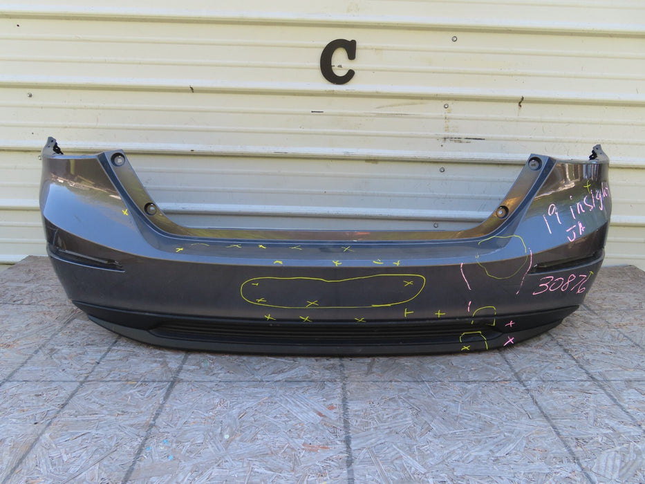 2019-2020 HONDA INSIGHT 4DR SEDAN REAR BUMPER COVER W/ LOWER VALANCE PANEL OEM