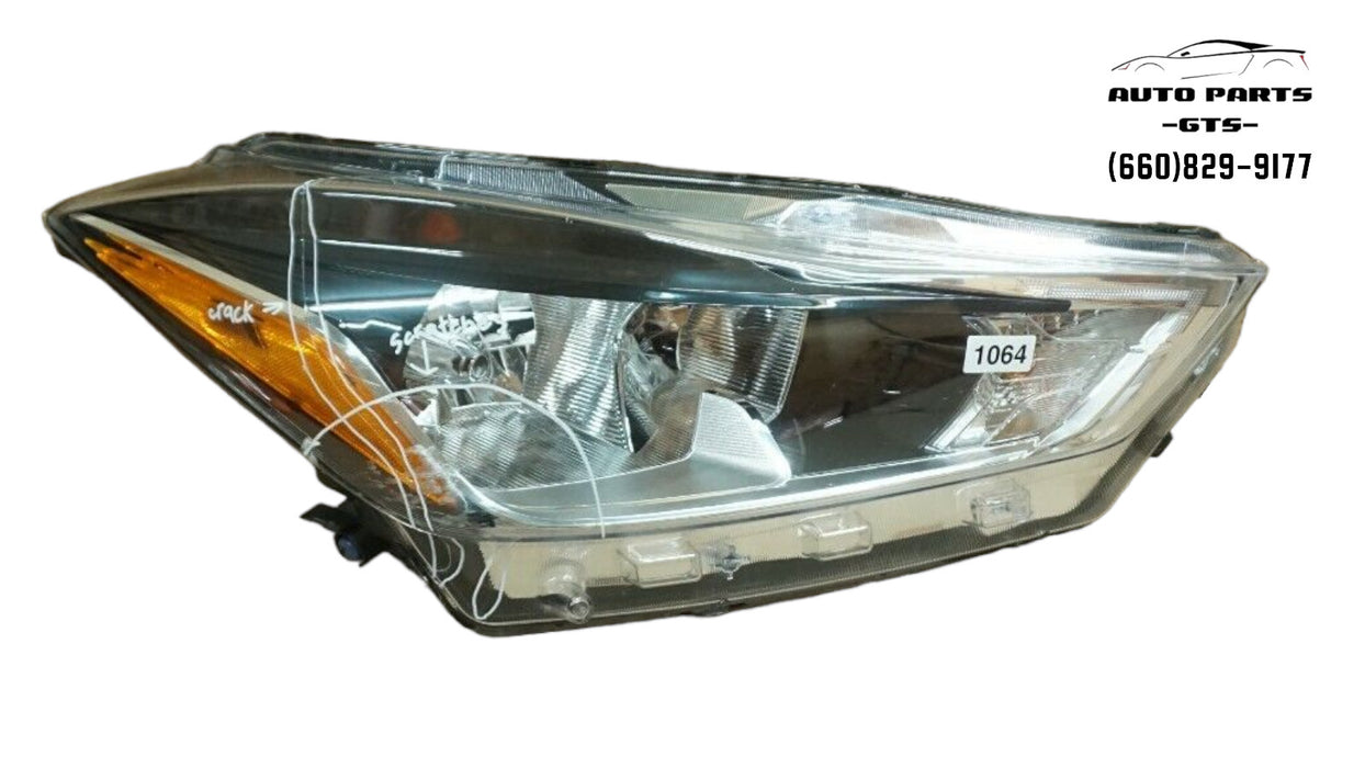 2017-2020 NISSAN KICKS FRONT RIGHT PASSENGER SIDE HEADLIGHT HALOGEN LAMP OEM