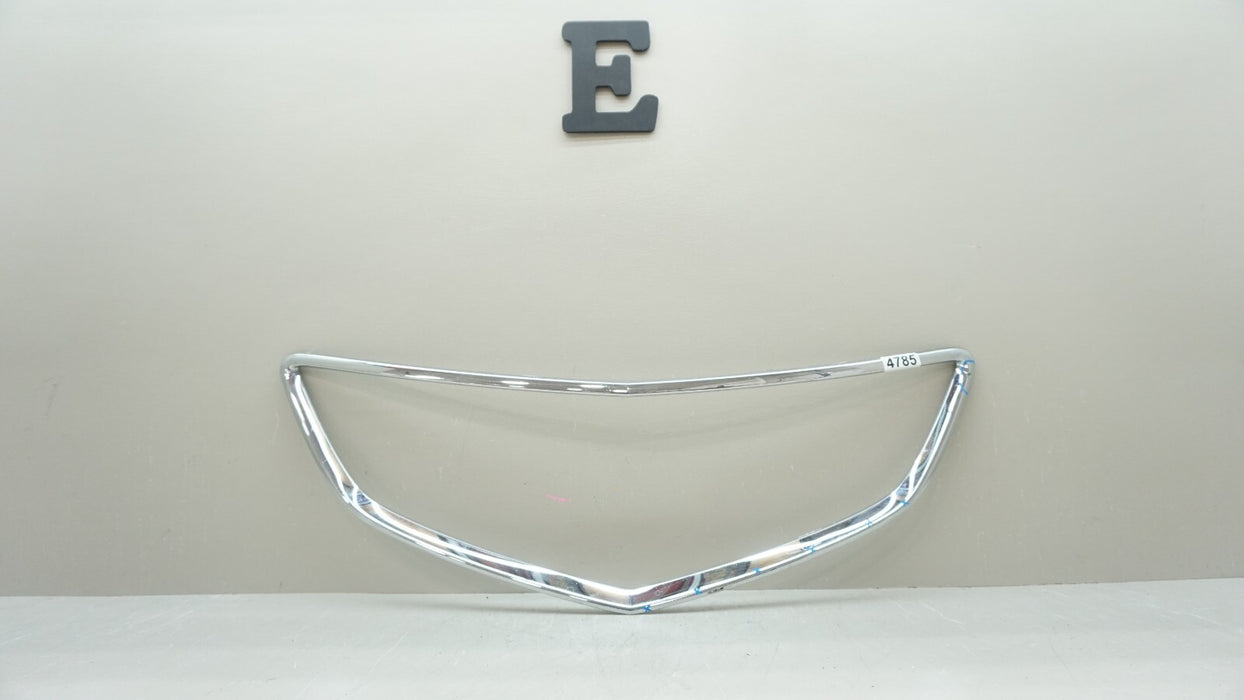 2015-2017 ACURA TLX FRONT GRILLE CHROME TRIM PIECE OEM 75105-TZ3