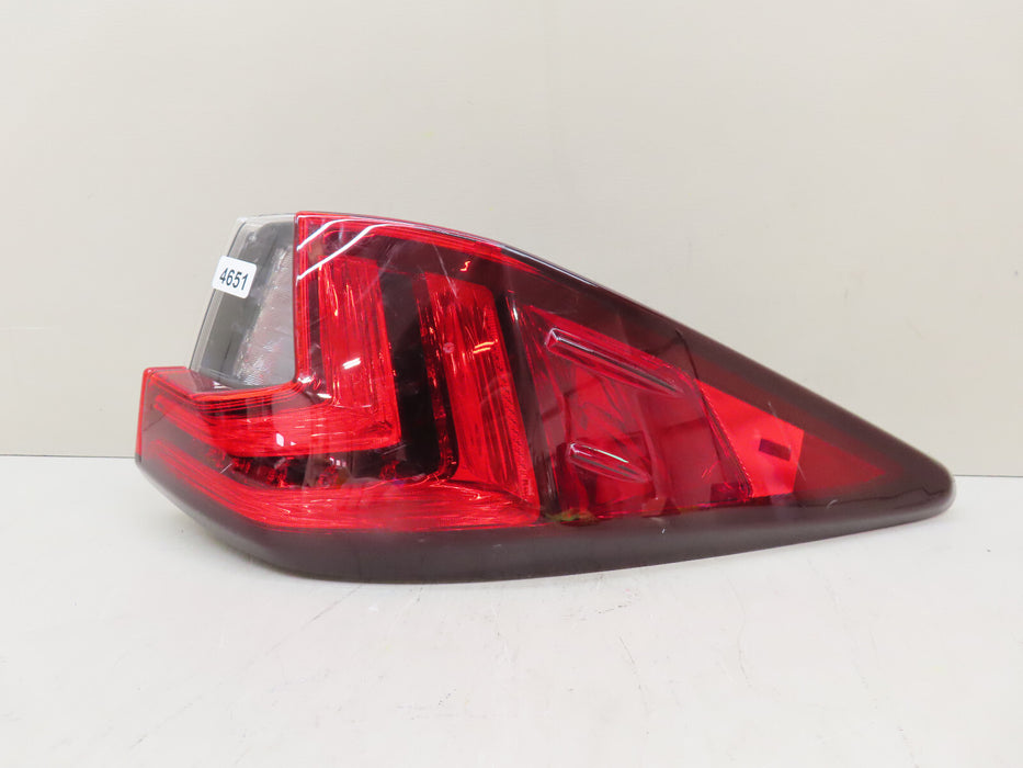 2016-2019 LEXUS RX350 REAR RIGHT PASSENGER SIDE TAIL LIGHT LAMP LED OEM