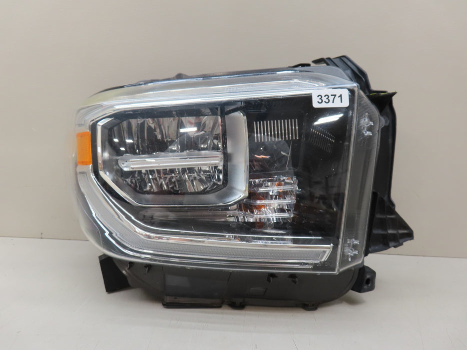 2018-2021 TOYOTA TUNDRA FRONT RIGHT PASSENGER HEADLIGHT FULL LED CAPA 3371