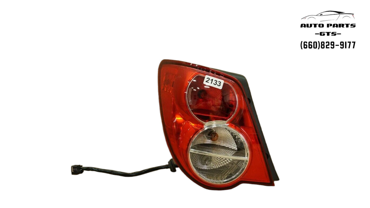 2012-2014 CHEVROLET SONIC SEDAN LEFT DRIVER SIDE TAIL LIGHT HALOGEN OEM 12 13 14