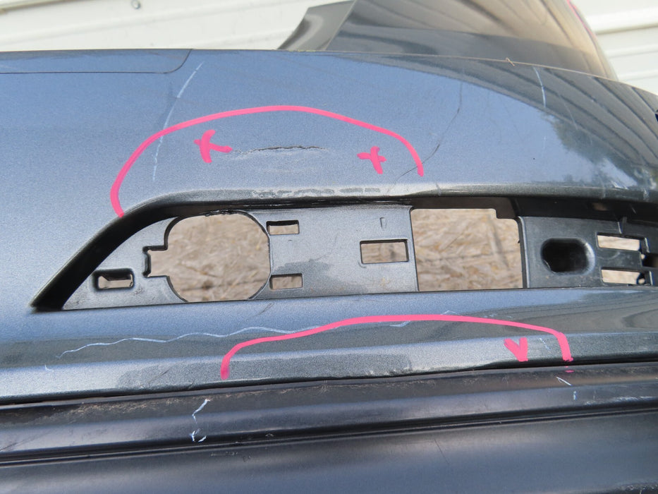 2019-2022 AUDI A6 S-LINE REAR BUMPER COVER W/ LOWER VALANCE PANEL OEM 4K5807511F