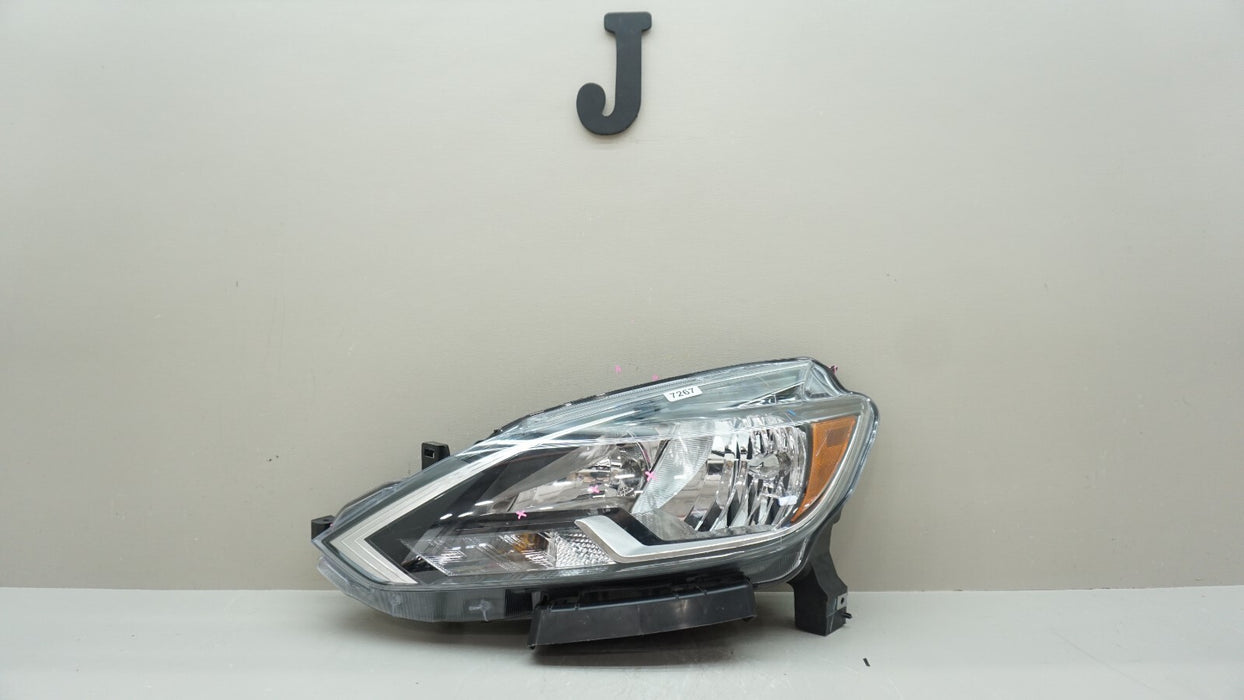 2016-2019 NISSAN SENTRA FRONT LEFT DRIVERS SIDE HALOGEN HEADLIGHT OEM