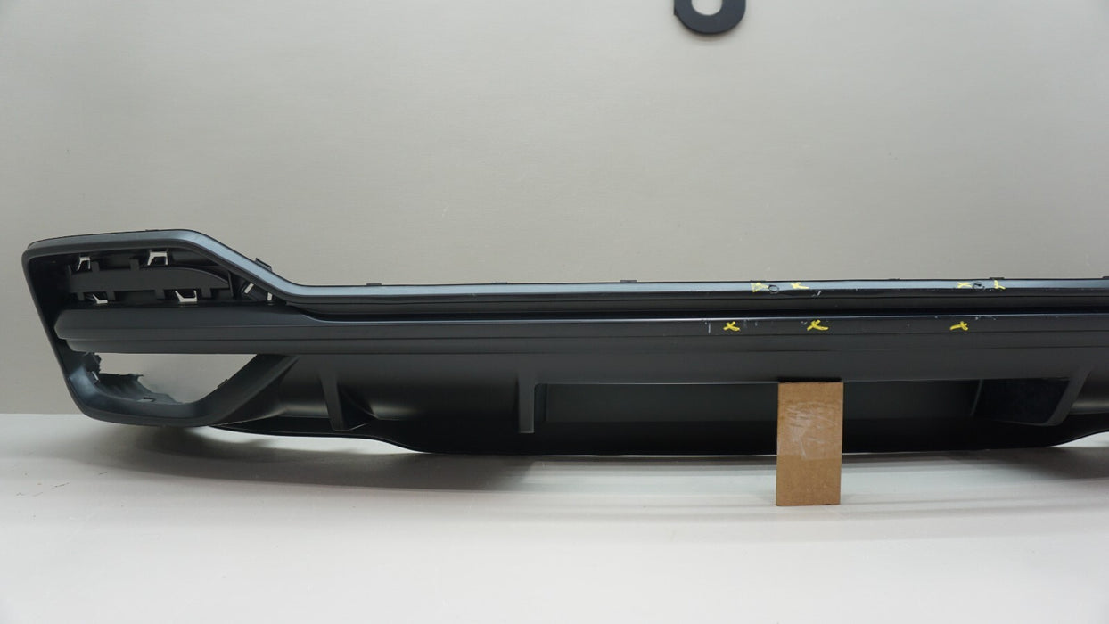 2019-2021 AUDI Q3 S-LINE REAR LOWER BUMPER COVER DIFFUSER VALANCE OEM 83A807568C