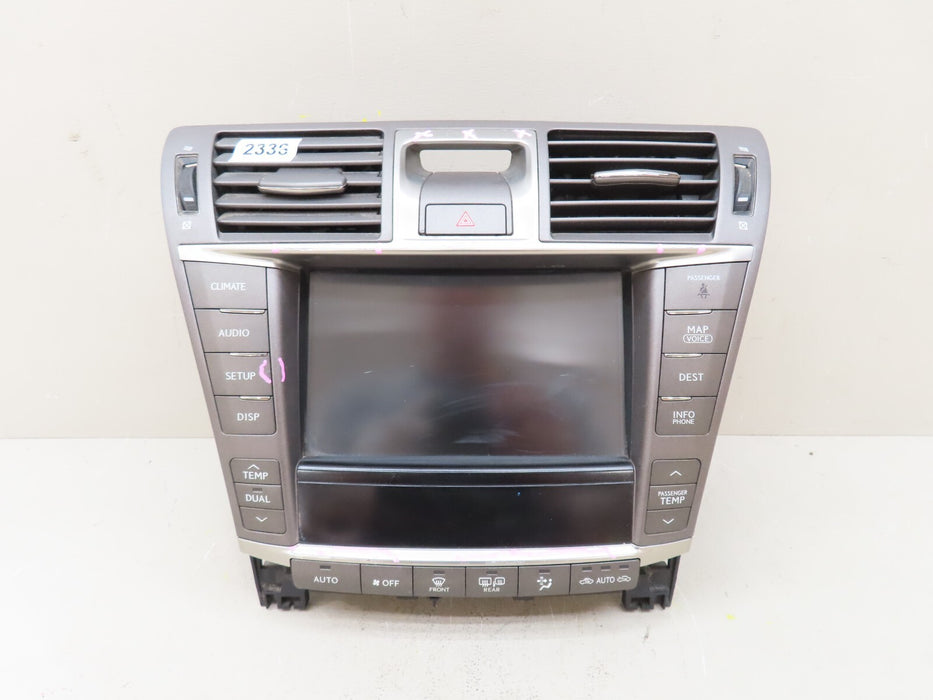 2007-2010 LEXUS LS460 LS600HL NAVIGATION GPS TOUCH SCREEN W/CLIMATE CONTROL