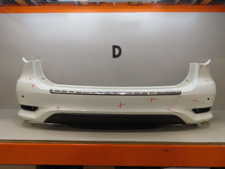 2016 2017 2018 INFINITI QX60 REAR BUMPER COVER OEM 85022-9HC0H