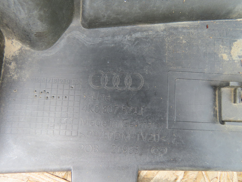 2019-2021 AUDI S6 A6 S-LINE REAR BUMPER COVER OEM