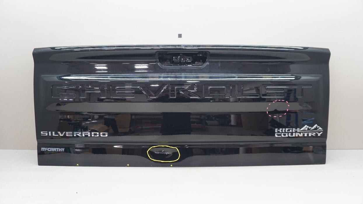 2019-2024 CHEVROLET SILVERADO 1500 REAR TAIL GATE 23388985 OEM 19 20 21 22 23 24