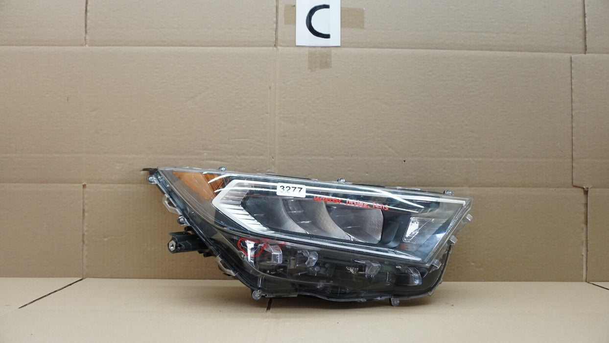 2019-2021 TOYOTA RAV-4 FRONT RIGHT PASSENGER SIDE HEADLIGHT HEADLAMP LED OEM