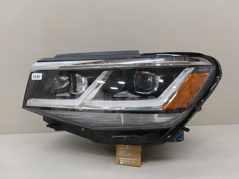 2020-2023 VOLKSWAGEN ATLAS CROSS SPORT HEADLIGHT LEFT DRIVER SIDE LED OEM