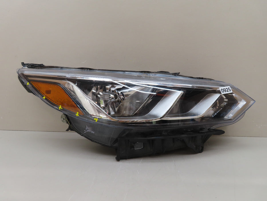 2020-2022 NISSAN SENTRA FRONT RIGHT PASSENGER SIDE HEADLIGHT HALOGEN OEM