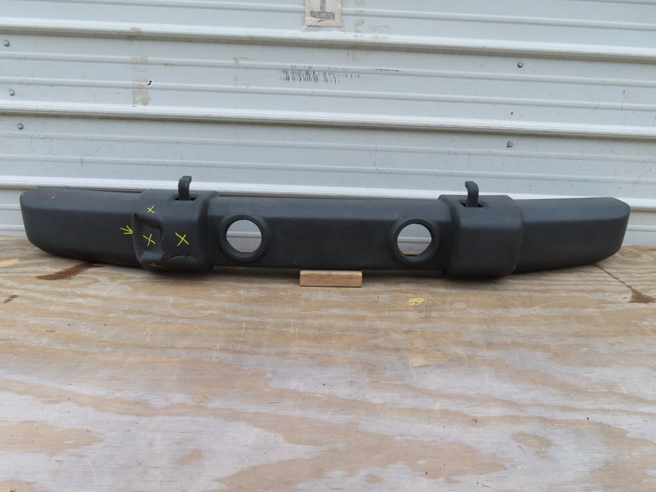 2007-2009 JEEP WRANGLER RUBICON SAHARA FRONT BUMPER W/ TOW TOWING HOOK OEM
