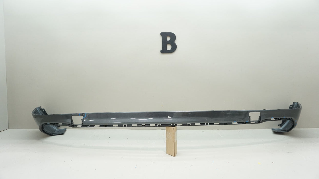 2021-2023 AUDI Q5 REAR MIDDLE LOWER BUMPER COVER VALANCE OEM 80A807527A