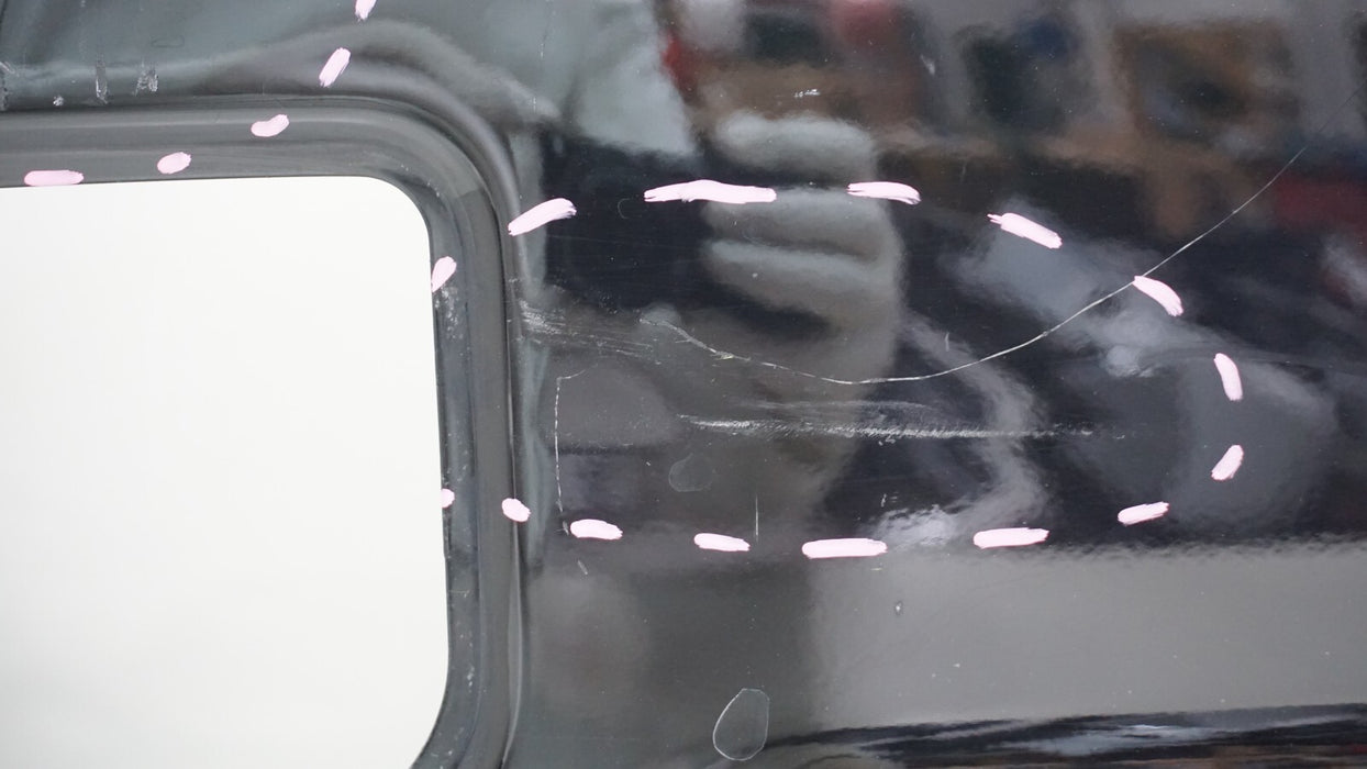 2019-2022 CHEVROLET SILVERADO GMC SIERRA 1500 REAR BUMPER BLACK METAL OEM