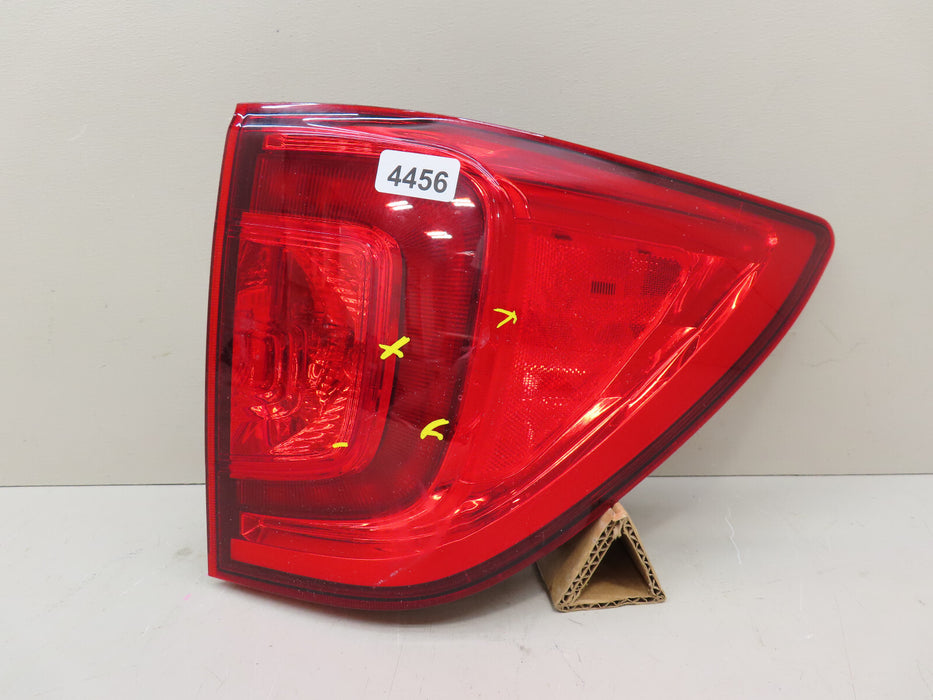 2016-2018 HONDA PILOT REAR RIGHT PASSENGER SIDE TAIL LIGHT OEM