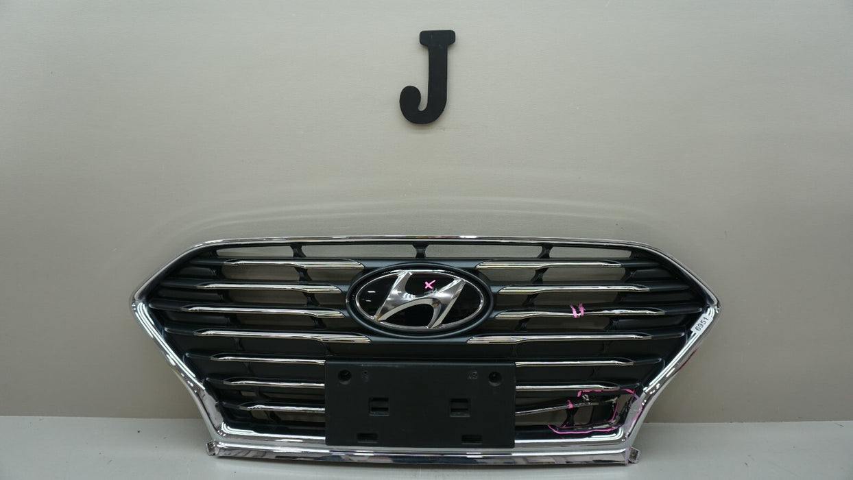 2018-2019 HYUNDAI SONATA FRONT UPPER MAIN GRILLE 86351-C2AA0 OEM