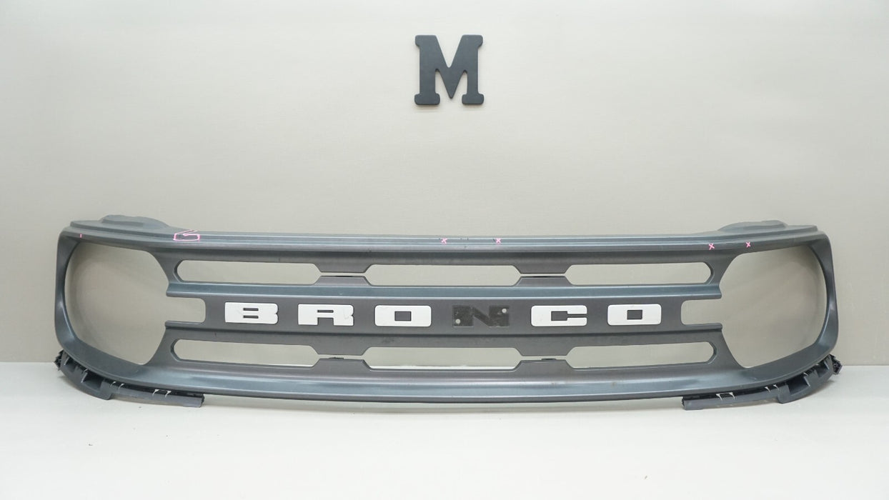 2021-2022 FORD BRONCO FRONT BUMPER GRILLE GRILL OEM M1PB-8200