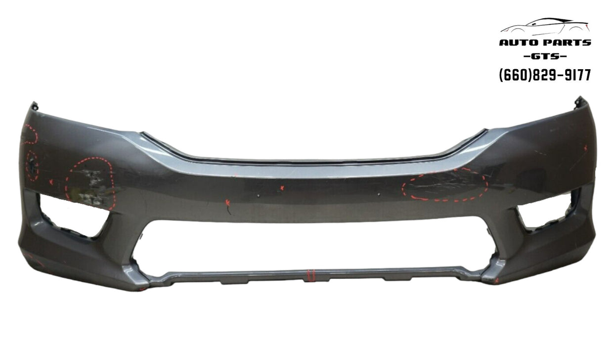2013-2015 HONDA ACCORD EX EX-L LX SEDAN FRONT BUMPER COVER OEM 71101-T2F-A000