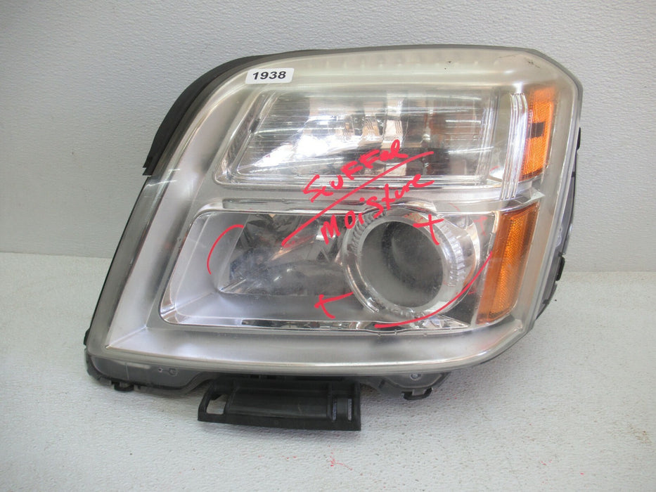 2010 - 2015 GMC TERRAIN FRONT LEFT DRIVER SIDE HEADLIGHT HEAD LAMP OEM