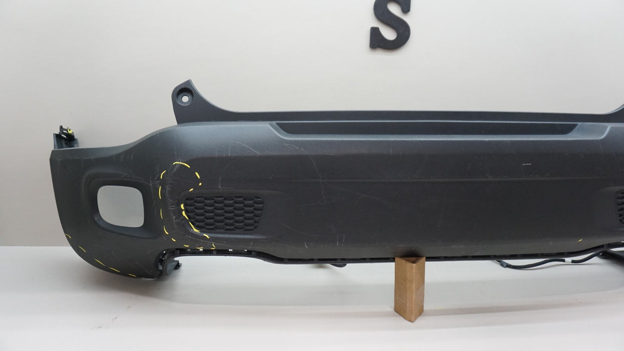 2015-2018 JEEP RENEGADE REAR BUMPER COVER TEXTURED PANEL OEM 735585023