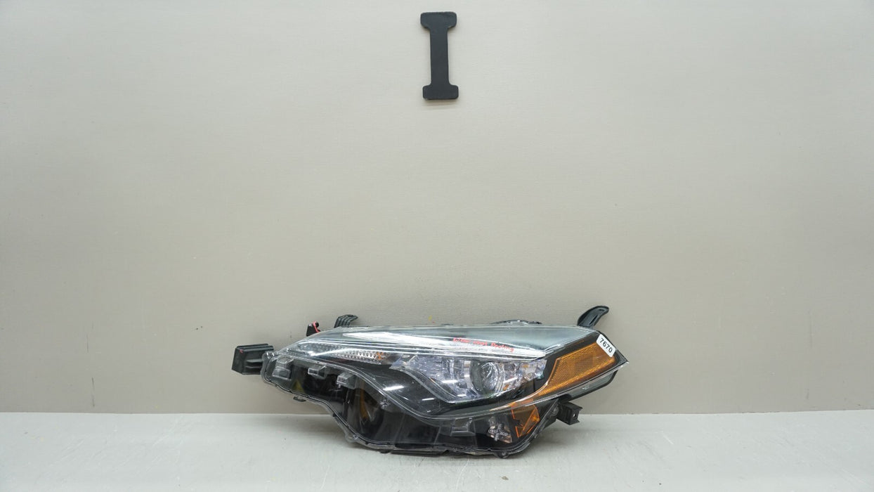 2014-2016 TOYOTA COROLLA FRONT LH LEFT DRIVER SIDE LED HEADLIGHT OEM