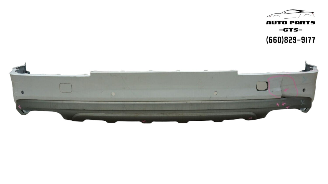2017-2019 AUDI Q7 REAR LOWER BUMPER COVER W/ SPOILER VALANCE PANEL OEM 4M0807521
