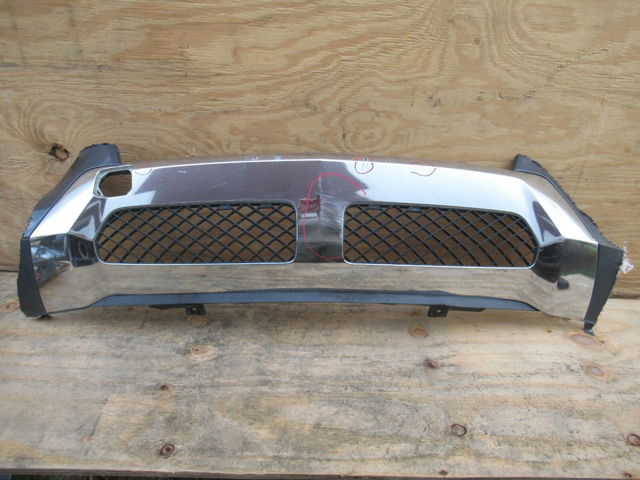 2012 - 2015 MERCEDES W166 ML350 ML550 FRONT BUMPER LOWER VALANCE CHROME OEM