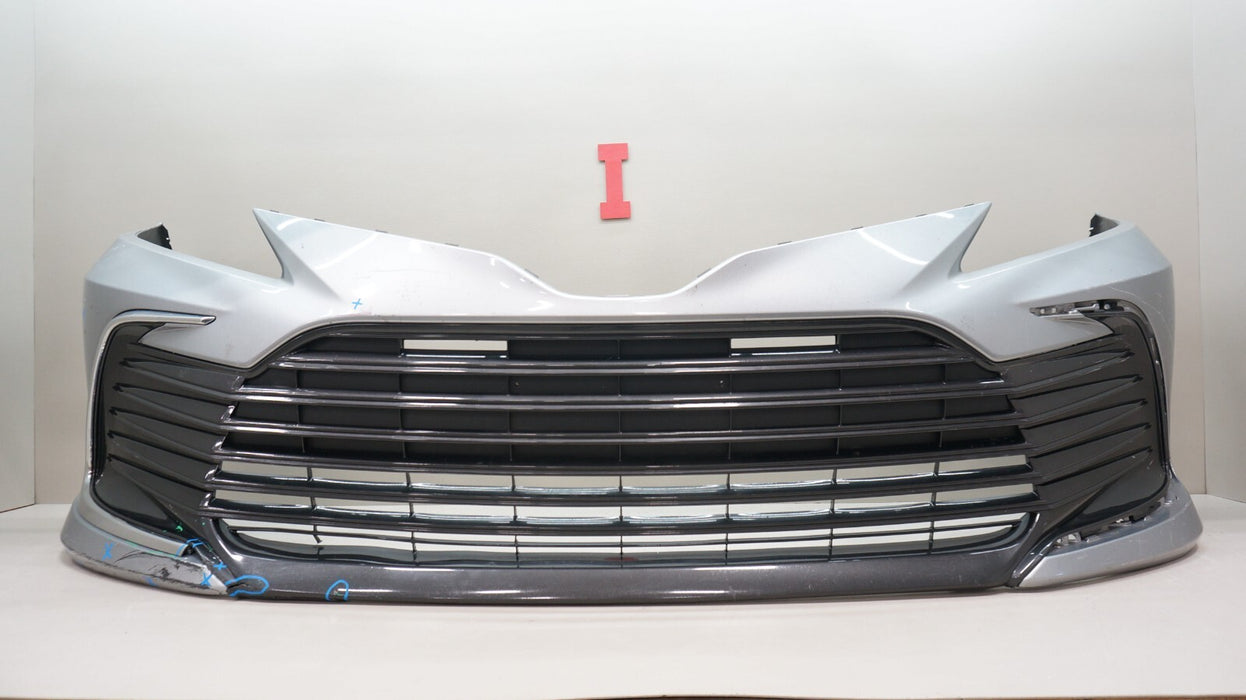 2021-2023 TOYOTA CAMRY LE XLE FRONT BUMPER COVER PANEL WITH GRILLE OEM